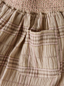 LIL ATELIER Nederdele Diema Oxford Tan